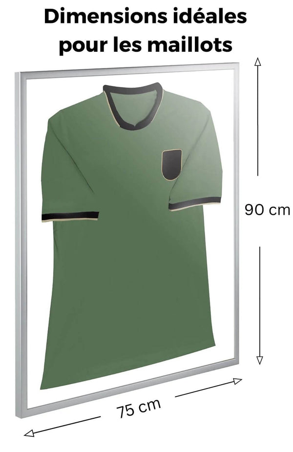 Dimensions ideales pour maillot de foot