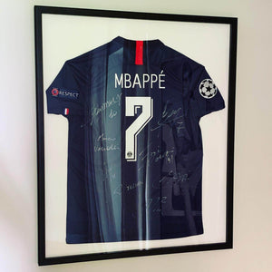 Cadre pour maillot Mbappé Paris St Germain