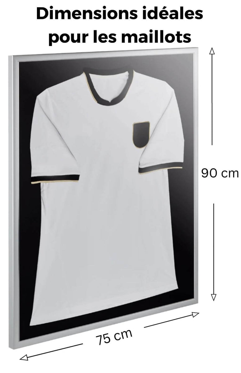 Cadre Vitrine Pour Maillots De Sport - Présentoir Mural Pour Football, Basket, Baseball - Protection Et Décoration