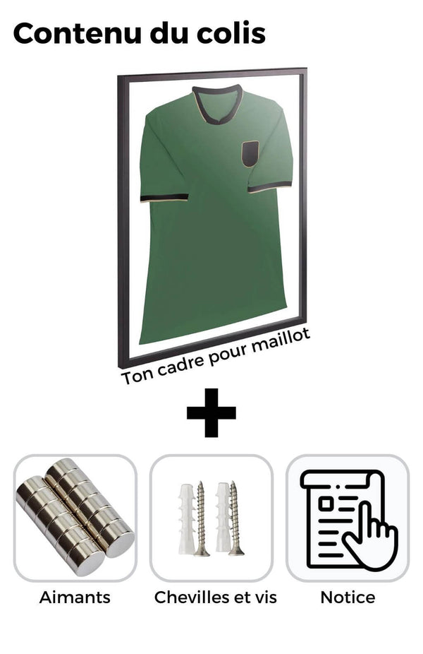 contenu du colis cadre pour maillot